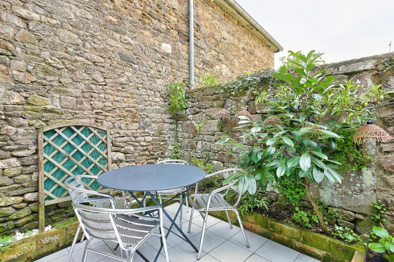 600M Plage Saint-Suliac- Maison Bretonne Pour 4 ภายนอก รูปภาพ
