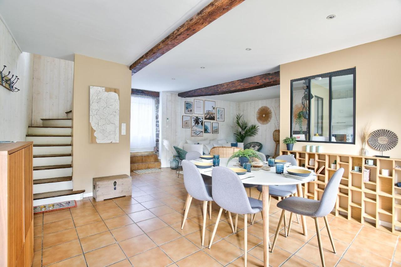 600M Plage Saint-Suliac- Maison Bretonne Pour 4 ภายนอก รูปภาพ